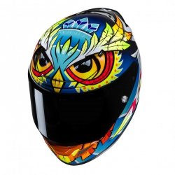 KASK HJC RPHA12 SPASSO BLUE/RED L