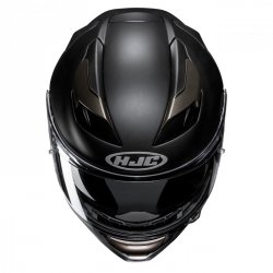 KASK HJC F71 SOLID SEMI FLAT BLACK TITANIUM S