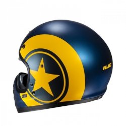 KASK HJC V60 NYX BLUE/YELLOW M