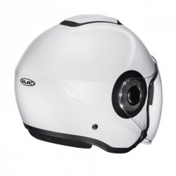 KASK HJC I40N SOLID SEMI FLAT PEARL WHITE S