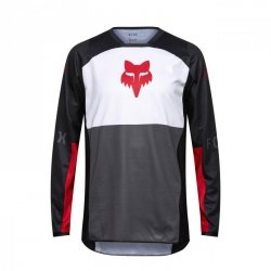 BLUZA FOX 180 FLOW WHITE/RED L