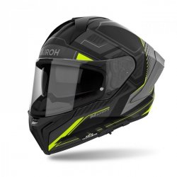 KASK AIROH MATRYX ROCKET YELLOW MATT S