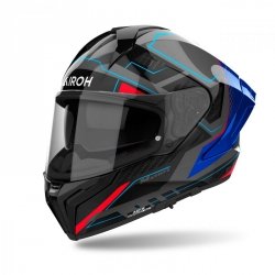 KASK AIROH MATRYX ROCKET BLUE/RED GLOSS M