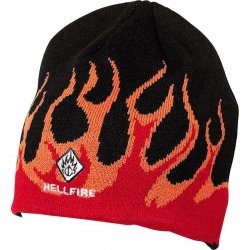 HELLFIRE czapka zimowa Płomienie Ogień rozmiar uniwersalny