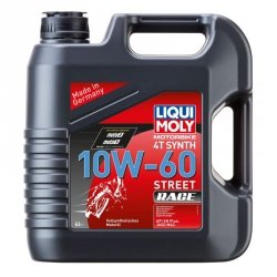 LIQUI MOLY Olej silnikowy syntetyczny do motocykli 10W60 Race 4T 4 litry