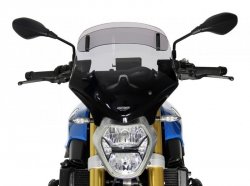 Szyba motocyklowa MRA BMW R 1200 R (F. HALTER WINDSH. SPORT) R12WR 2015-2018, forma VT, przyciemniana