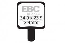 CFA340 - Klocki hamulcowe rowerowe (organiczne) EBC Brakes