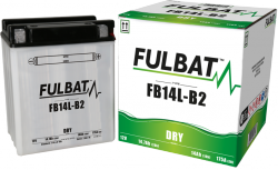 Akumulator FULBAT YB14L-B2 (suchy, obsługowy, kwas w zestawie)