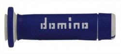 Manetki Domino niebiesko - białe ATV