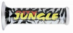 HARRIS WYPRZEDAŻ MANETKI 01684/F-CJ CITY JUNGLE (120 MM/22 MM) Z OTWOREM KOLOR CZARNY/BIAŁY/ŻÓŁTY