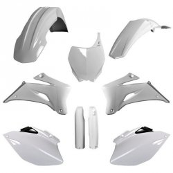 POLISPORT KOMPLET PLASTIKÓW (FULL KIT) YAMAHA YZ 250F 08-09; YZ 450F 08-09 W ZESTAWIE TABLICA PRZEDNIA (8658100001) I OSŁONY AMO