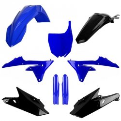 POLISPORT KOMPLET PLASTIKÓW (FULL KIT) YAMAHA YZ 250F 14-18; YZ 450F 14-17 W ZESTAWIE TABLICA PRZEDNIA (8678400003) I OSŁONY AMO