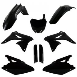 POLISPORT KOMPLET PLASTIKÓW (FULL KIT) SUZUKI RMZ 250 10-18 W ZESTAWIE TABLICA PRZEDNIA (8659300003) I OSŁONY AMORTYZARORÓW (839