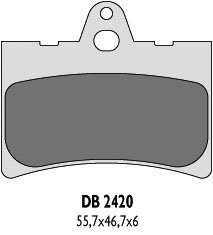 DELTA BRAKING KLOCKI HAMULCOWE KH156