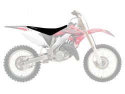 BLACKBIRD POKROWIEC / POSZYCIE NA SIEDZENIE HONDA CR 125/250 '02-'07, CRF 450F '02-'04 ZEBRA KOLOR CZARNY CZ