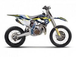 BLACKBIRD KOMPLET NAKLEJEK (OKLEIN) HUSQVARNA TC 85 14-17 DREAM 4 KOLOR NIEBIESKI ŻÓŁTY