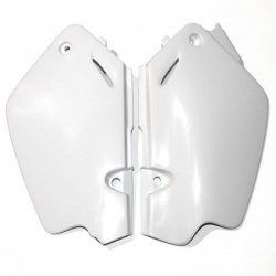 UFO BOCZKI TYLNE HONDA CR 125 91-92, CR 250 90-91, CR 500 91-01 KOLOR BIAŁY
