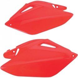 UFO BOCZKI TYLNE HONDA CRF 250R 06-09 KOLOR CZERWONY