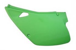 UFO BOCZKI TYLNE KAWASAKI KX 125/250 92-93 KOLOR ZIELONY