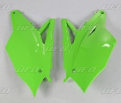 UFO BOCZKI TYLNE KAWASAKI KXF 450 16-18, KXF 250 17-20 KOLOR ZIELONY