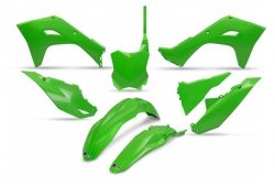 UFO KOMPLET PLASTIKÓW KAWASAKI KXF 450 24, KOLOR OEM ZIELONY