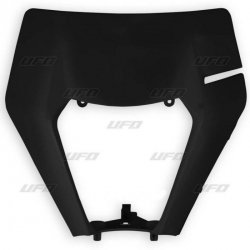 UFO OSŁONA LAMPY PRZÓD KTM EXC/EXCF TPI 17-19 KOLOR CZARNY (WZÓR OEM)