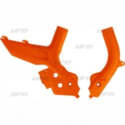 UFO OSŁONY RAMY KTM SXF 19-21 KOLOR POMARAŃCZOWY