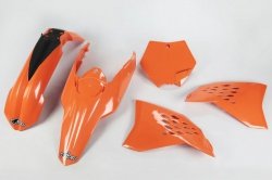 UFO KOMPLET PLASTIKÓW KTM SX/SXF 07-10 KOLOR POMARAŃCZOWY