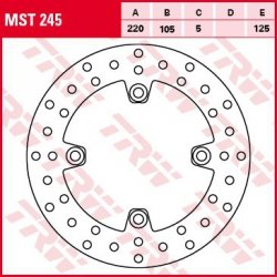 TRW ZF TARCZA HAMULCOWA PRZÓD/TYŁ HONDA CBR 125 04-17, CRF 250 13-, CB 600 HORNET 98-06, CBR 600 F / RR 91-16, XR 650 L 93-97, C