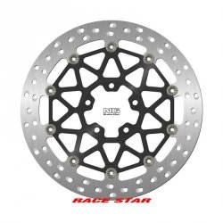 NG 2023/12 TARCZA HAMULCOWA PRZÓD RACE STAR PREMIUM KAWASAKI ZX-10R/RR '17-'22 (330X70X5MM) (5X10,25MM) PŁYWAJĄCA (ŚRO