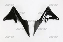 UFO OSŁONY CHŁODNICY YAMAHA YZF 250 14-18, YZF 450 14-17, WRF 250 15-19, WRF 450 16-18, KOLOR CZARNY