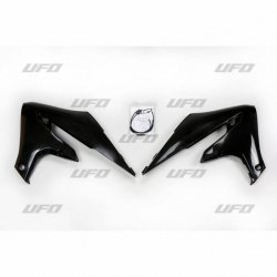 UFO OSŁONY CHŁODNICY YAMAHA YZF 250 19-22, WRF 250 20-25, YZF 450 18-22, WRF 450 19-25 KOLOR CZARNY