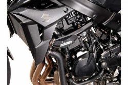 CRASH PADY KOMPLETNY ZESTAW DO SUZUKI GSR 750 (11-) BLACK SW-MOTECH