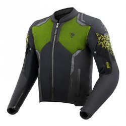 KURTKA TEKSTYLNA REBELHORN JAX BLACK/FLUO YELLOW 3XL