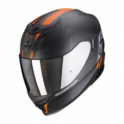 SCORPION KASK EXO-520 AIR LATEN MAT BK-ORANGE