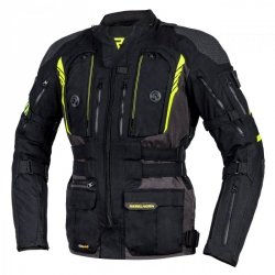 KURTKA TEKSTYLNA REBELHORN PATROL BLACK/FLO YELLOW S