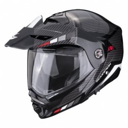 SCORPION KASK ADX-2 CAMINO BK-SILVER-RED