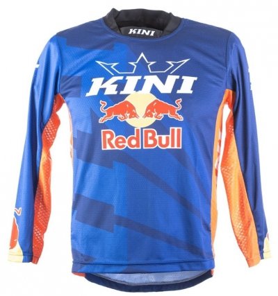Dziecięca Koszulka Bluza MX offroad Kini Red Bull Kids Division V 2.1