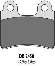 DELTA BRAKING klocki hamulcowe przód  Gas Gas 50 EC Boy LC 05-07