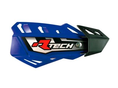 Racetech osłony rąk FLX cross/enduro z mocowaniami niebieski