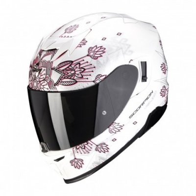 SCORPION KASK EXO-520 AIR TINA PEARL WH-SIL