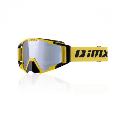 GOGLE IMX SAND YELLOW/BLACK - SZYBA SILVER IRIDIUM + CLEAR (2 SZYBY W ZESTAWIE) OS