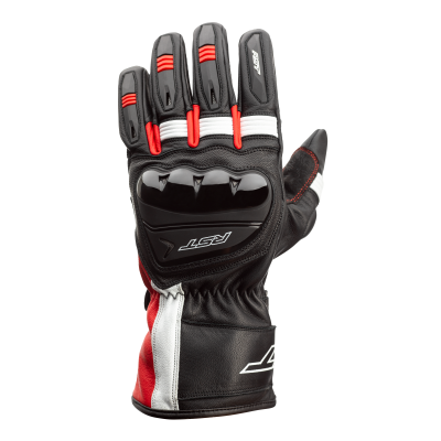 RĘKAWICE SKÓRZANE RST PILOT BLACK/RED/WHITE XXL (2404)