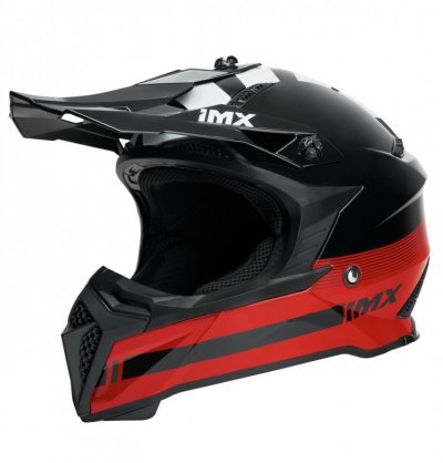 KASK IMX FMX-02 BLACK/RED/WHITE GLOSS S