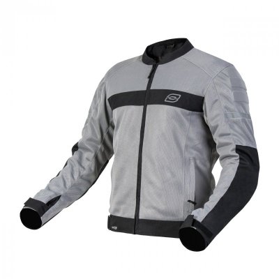 KURTKA TEKSTYLNA OZONE DART SILVER/BLACK 10XL