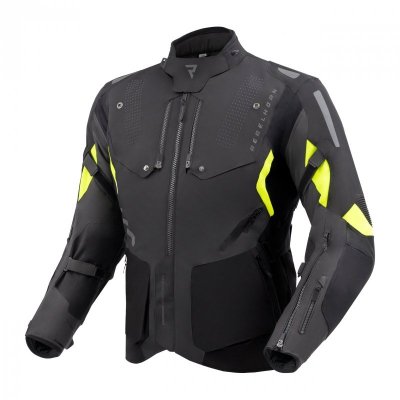 KURTKA TEKSTYLNA REBELHORN HIKER IV BLACK/ANTHRACITE/FLUO YELLOW M