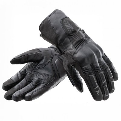 RĘKAWICE MOTOCYKLOWE REBELHORN TRACER WP BLACK S