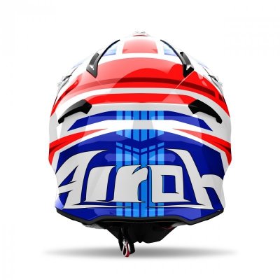KASK AIROH AVIATOR ACE 2 PROUD BLUE/RED GLOSS L