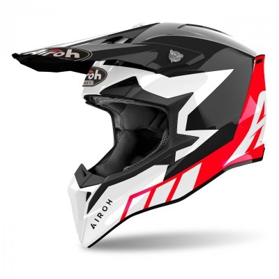 KASK AIROH WRAAAP RELOADED RED GLOSS M