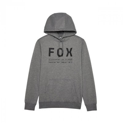BLUZA Z KAPTUREM FOX NON STOP FLEECE PO HEATHER GRAPHITE M